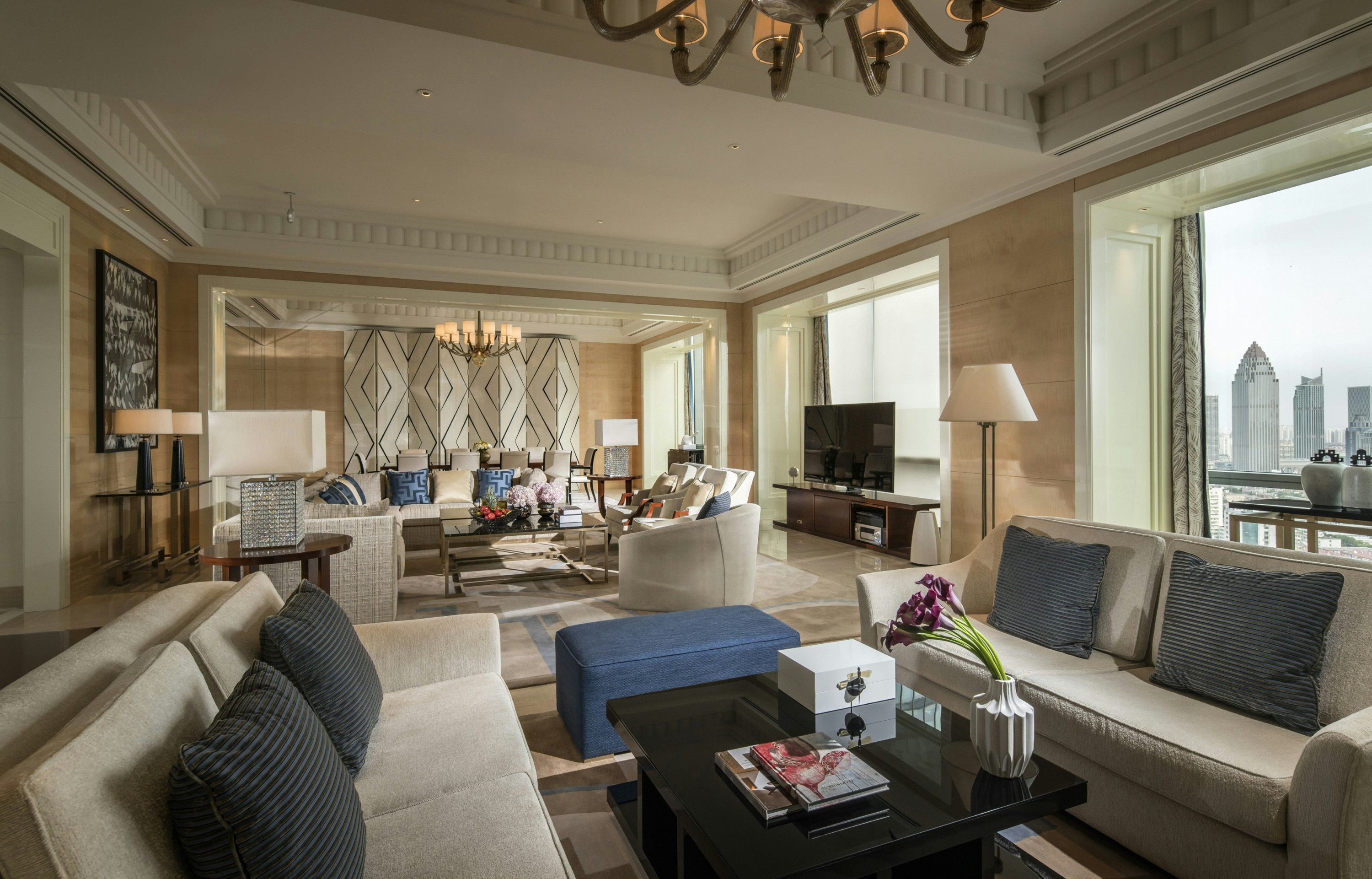 Four Seasons Hotel Tianjin - טיאנג'ין - סלון