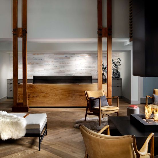 Lobby view of Sanctuary Beach Resort