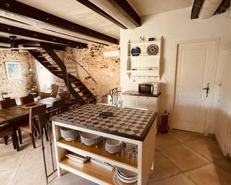 Mazet Des Balesties Coeur Luberon 120 M2 - Gargas - Dining room