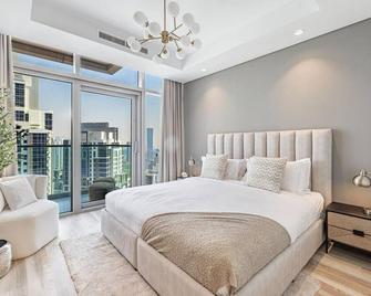 Daniels Burj Khalifa View 2BR at Paramount Midtown - Garhoud - Schlafzimmer