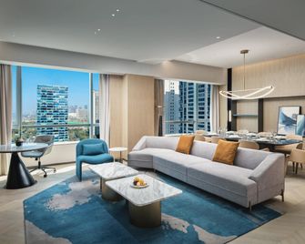 Crowne Plaza Hangzhou Riverside By IHG - Hangzhou - Living room