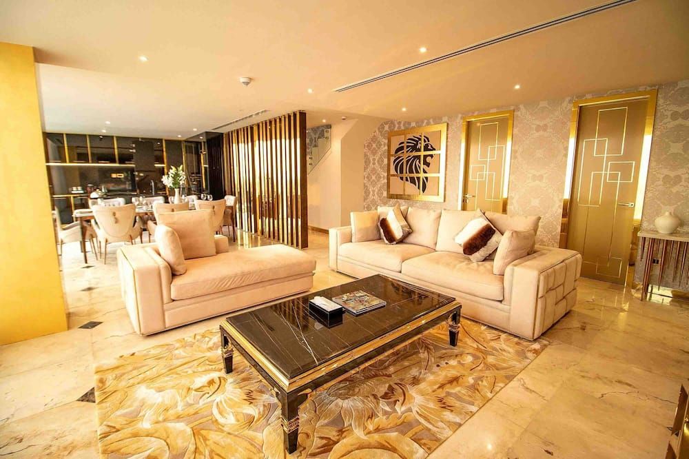 نمبر وان أوكسفورد ستريت هوتل آند سويتس - أكرا - غرفة معيشة