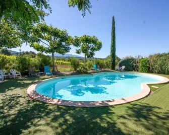 La Françonne Blanc - Gîte de charme en Provence - Mirabel-aux-Baronnies - Piscina