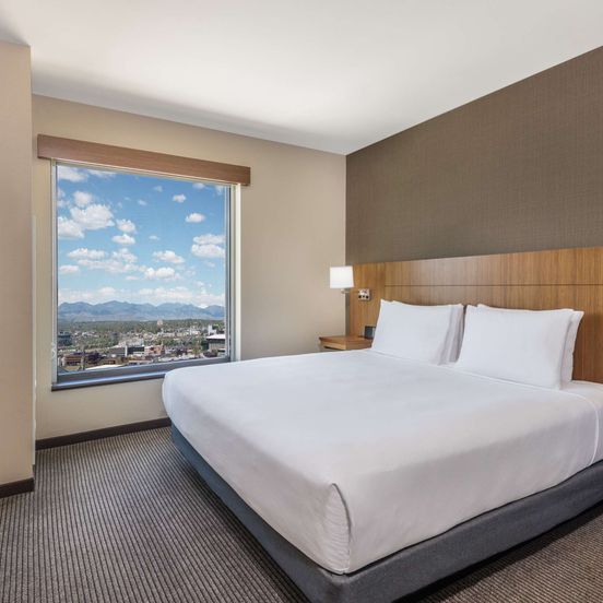 Bedroom view of Hyatt Place Denver Downtown