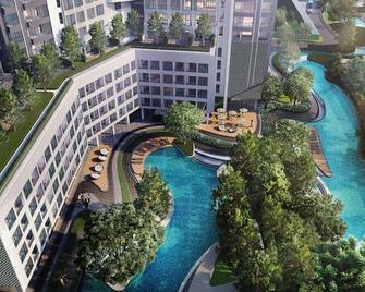 Resort style condo, high floor studio, pool view - Bangkok - Pool