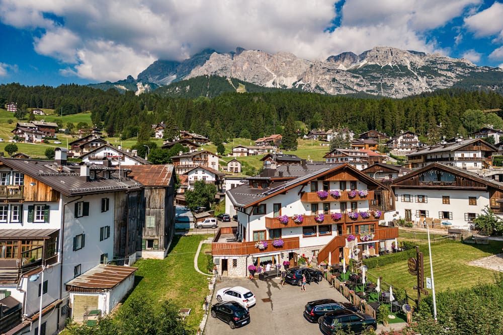 Hotel da Beppe Sello - Cortina d'Ampezzo - Venkovní prostory