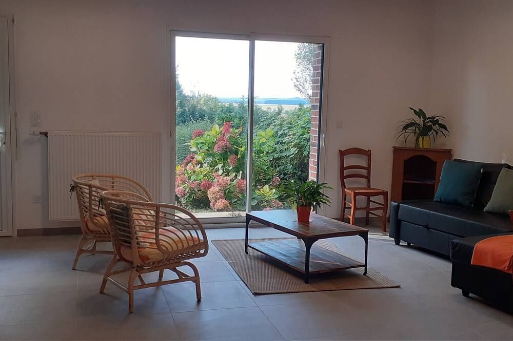 Gîte au Bonh'Air Indépendant - Lumbres - Salon