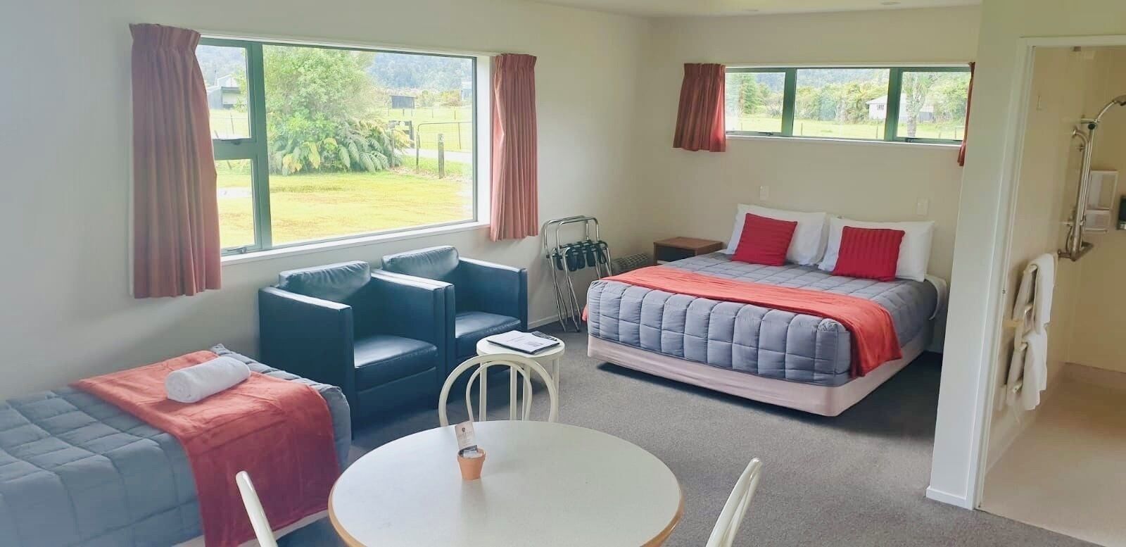 Glacier View Motel - Franz Josef Glacier - Vardagsrum
