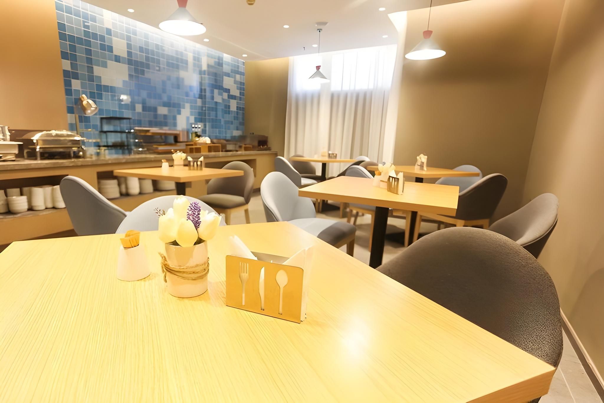 Home Inn Neo Harbin Sandadongli Lesong Plaza Haguo - هاربين - مطعم