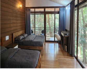 Aavarana Resort - Sakleshpur - Living room