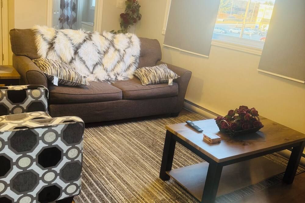 Luxurious 2 Bedroom with King and Queen bed and 1.5 Bathroom sleeps 6. - Bridgewater - Wohnzimmer