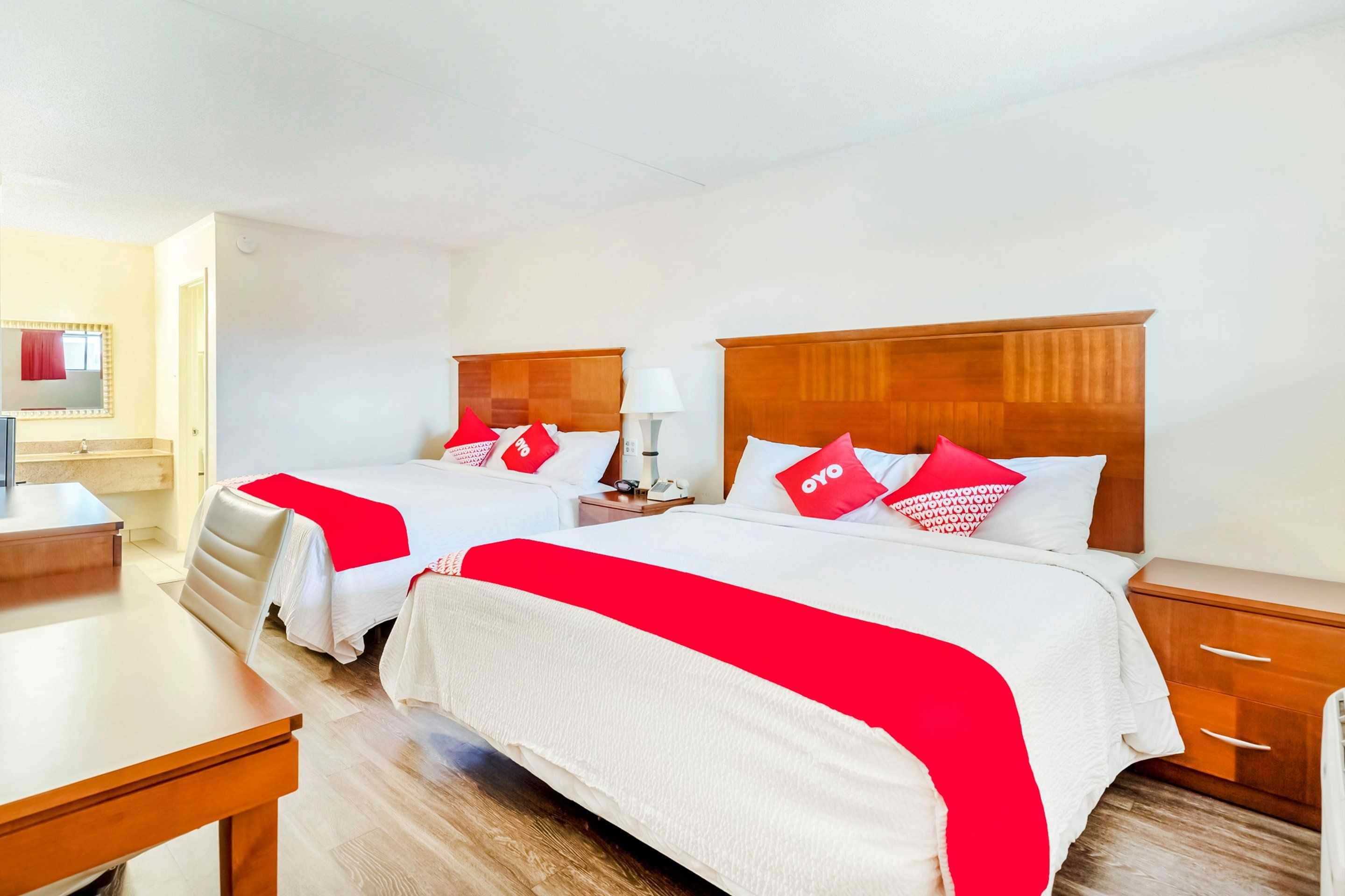 أو واي أو هوتل سان أنتونيو لاكلاند ا ه فإ بي سيوورلد ايواي 9 دو - سان انطونيو - غرفة نوم