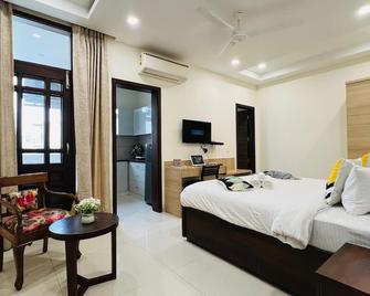 Olive Service Apartments Golf Course Road Gurgaon - Gurugram - Bedroom