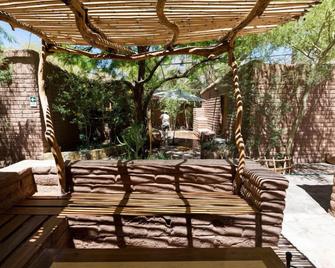 هوتل كيمال - سان بيدرو دي اتاكاما - شرفة مرصوفة