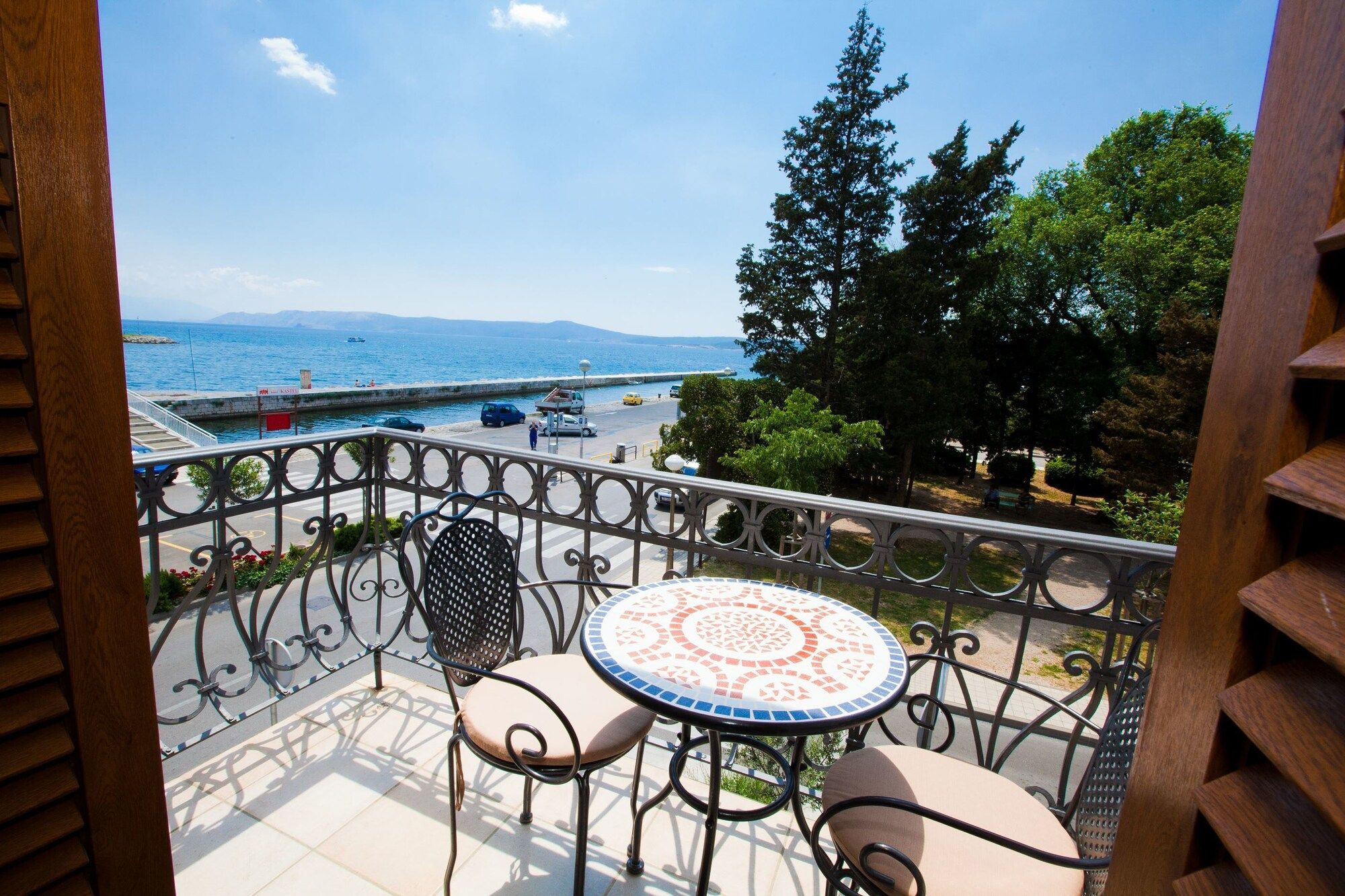 أبارتمنتس فيلا كاستيلو - كريكفينيكا - شرفة