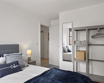 Modern Apartment Private Parking Central Taunton - Taunton - Slaapkamer