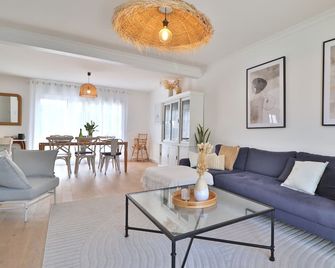 Kerlaouen - Maison Avec Jardin - 5 Min Plage Carnac - Carnac - Phòng khách
