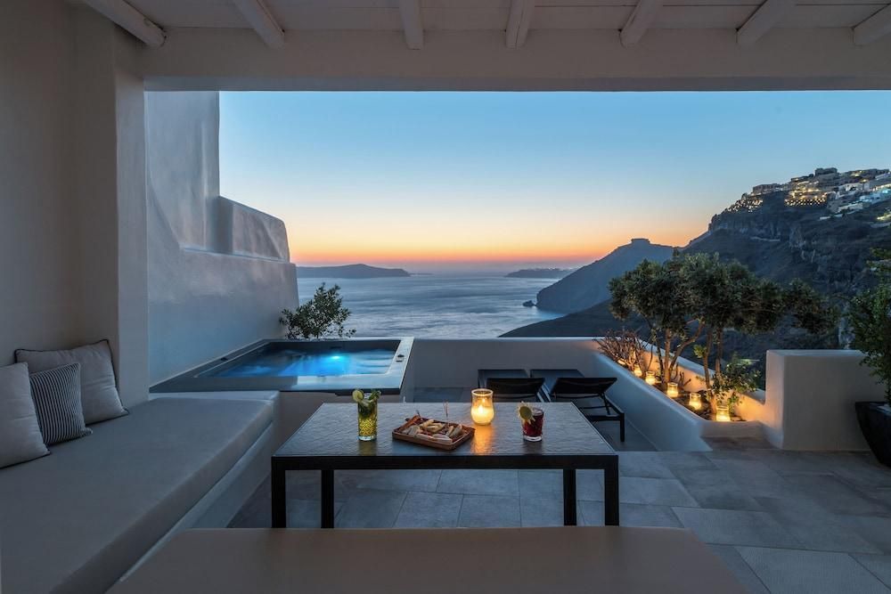 Porto Fira Villas - Thera - Balkong