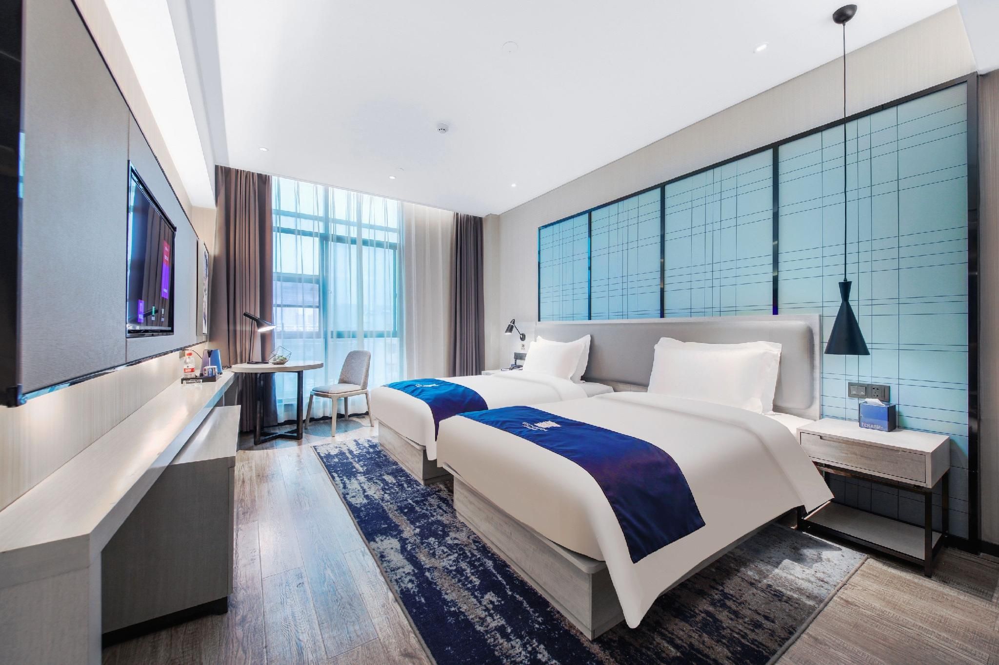 Echarm Hotel Zhongxiang Mochou Lake - Jingmen - Ložnice