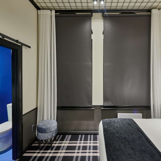 Bedroom view of Naumi Studio Wellington