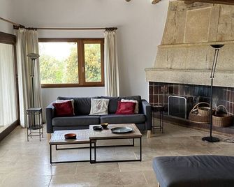 Peace, architecture and view on the Pont du Gard - Castillon-du-Gard - Huiskamer