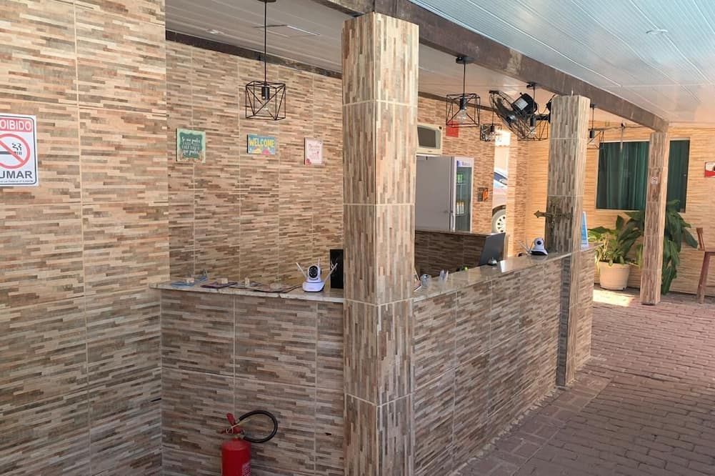 Pousada Mar do Sonho Vila - פורטו דה גליניאש - דלפק קבלה