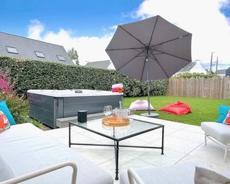 Kerlaouen - Maison avec jardin et spa - 5 min plage Carnac - Carnac - Hàng hiên