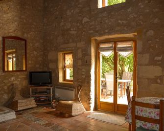 Le Pigeonnier - Flaujagues - Sala de estar