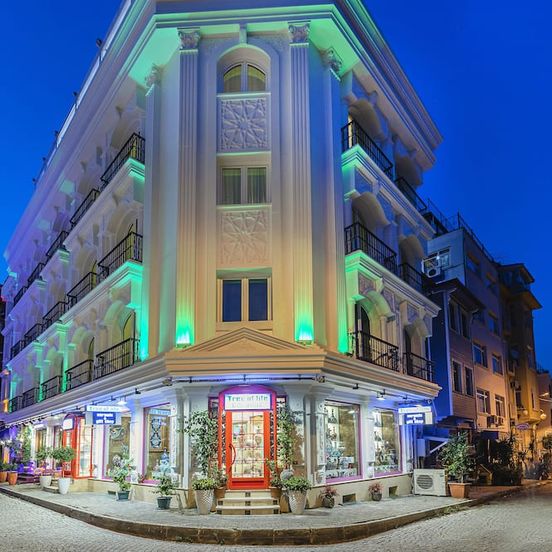 Building view of The Magnaura Palace Hotel
