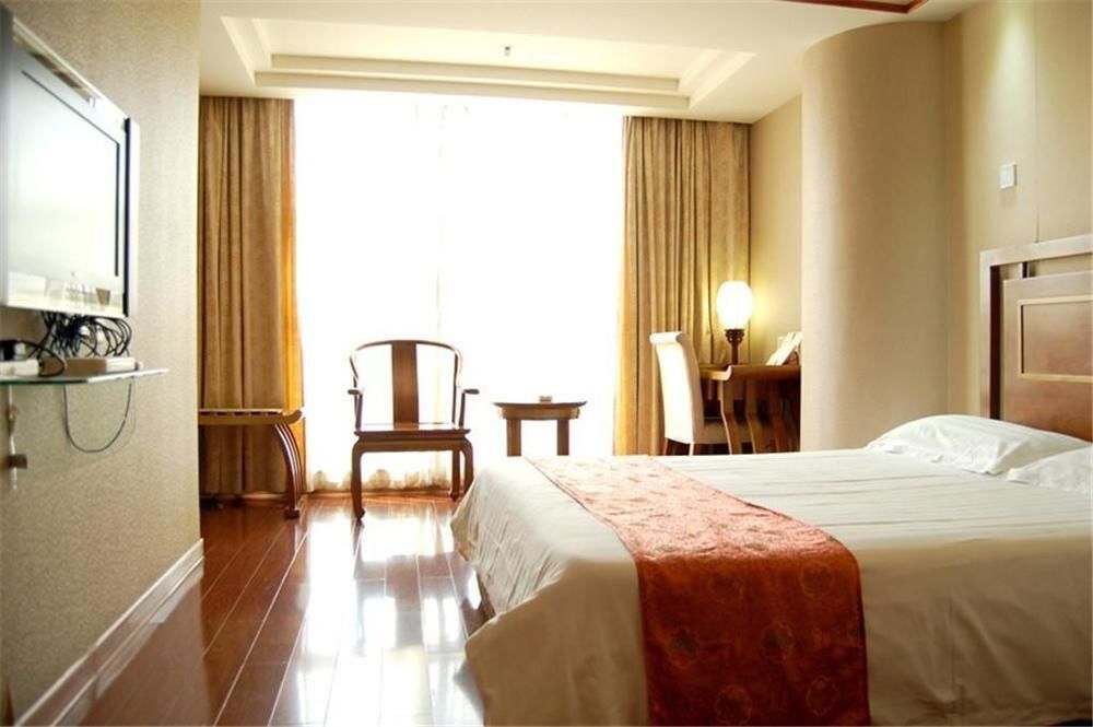 Golden Key International Hotel - نانجينغ - غرفة نوم