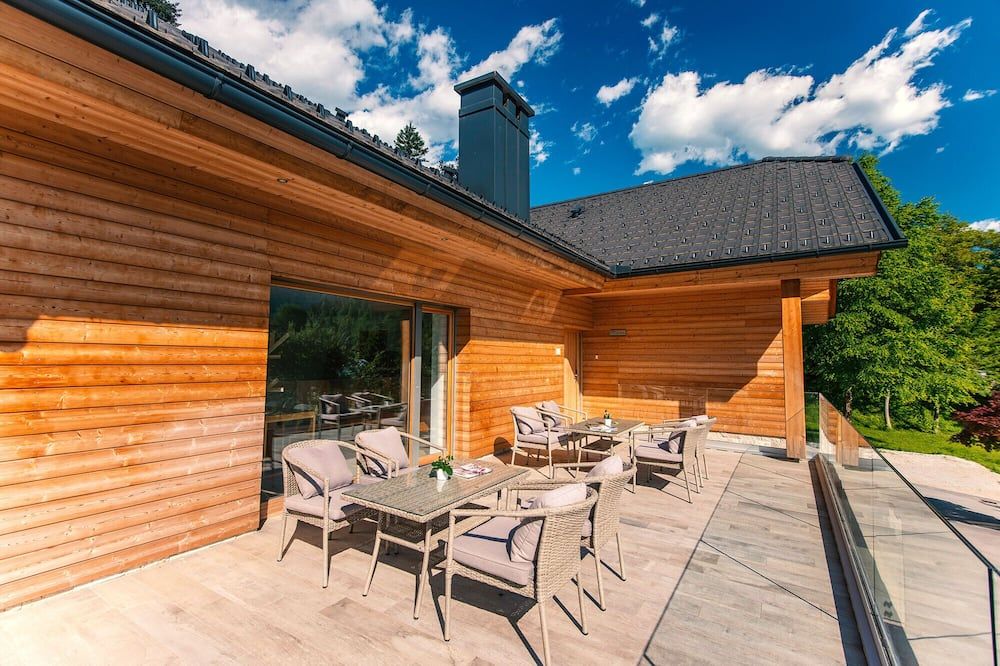 فيلا ألبينا - بليد - شرفة مرصوفة