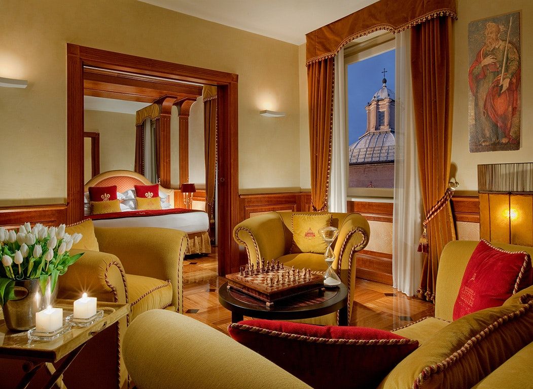 Bio Hotel Raphael - Relais & Châteaux - روما - غرفة نوم