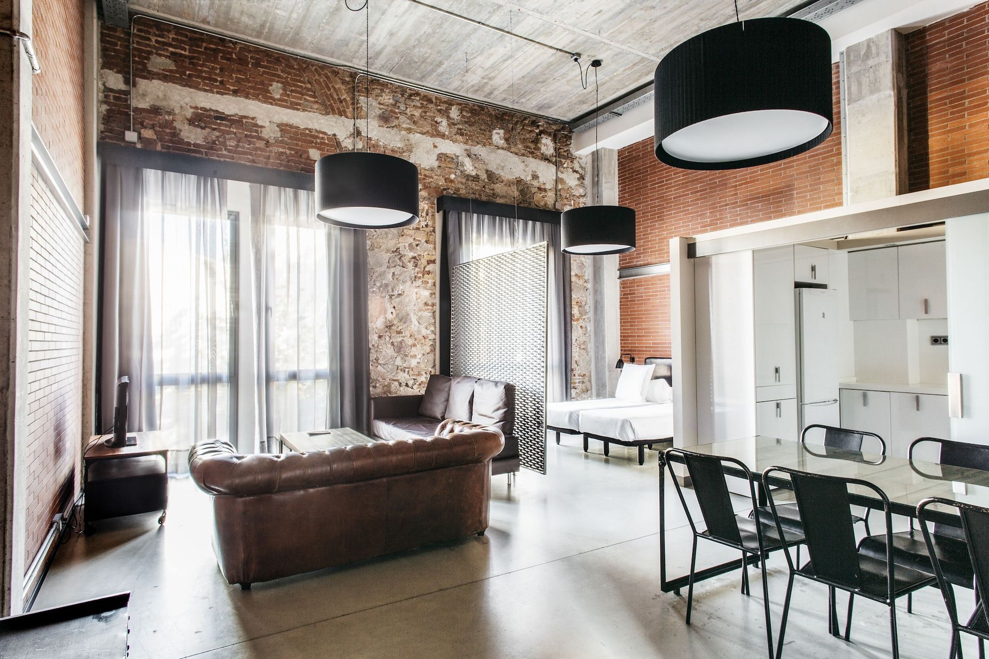 Aparthotel República - Barcelona - Living room