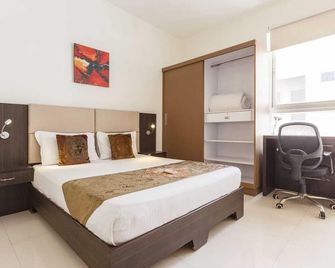Olive Serviced Apartment Hitech city - Hyderabad - Bedroom