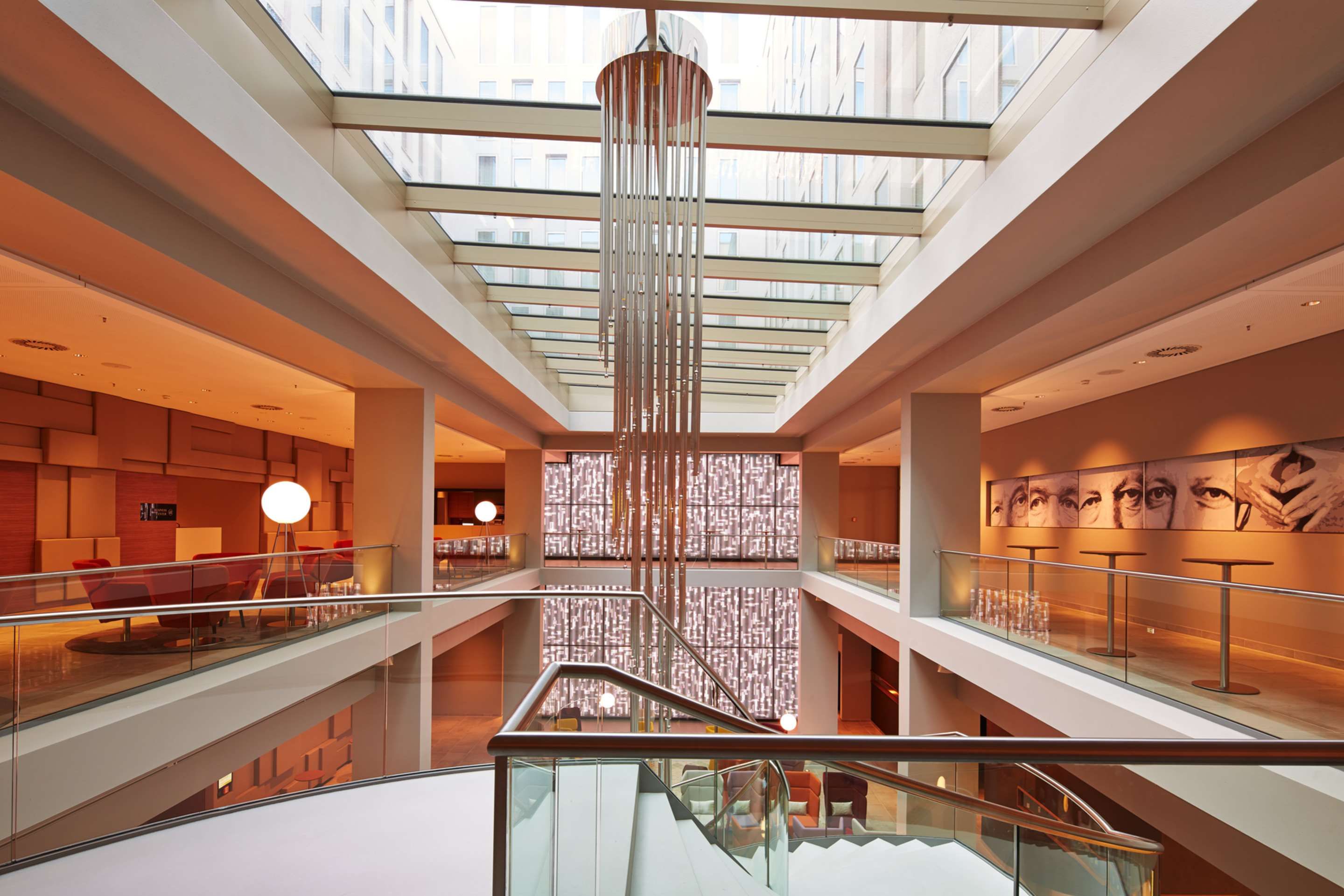 Lobby view of Steigenberger Hotel Am Kanzleramt