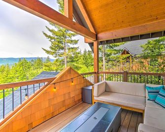 Pool Access Cle Elum Mtn-View Cabin With - Cle Elum - Balcon