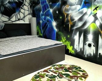 89 Bed & Studio Hostel - Phra Pradaeng - Soverom