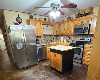 Rustic River Valley House - Morrilton - Kitchen