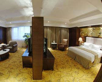 Beijing Ordos Aili Hotel-Wangfujing Branch - Peking - Schlafzimmer