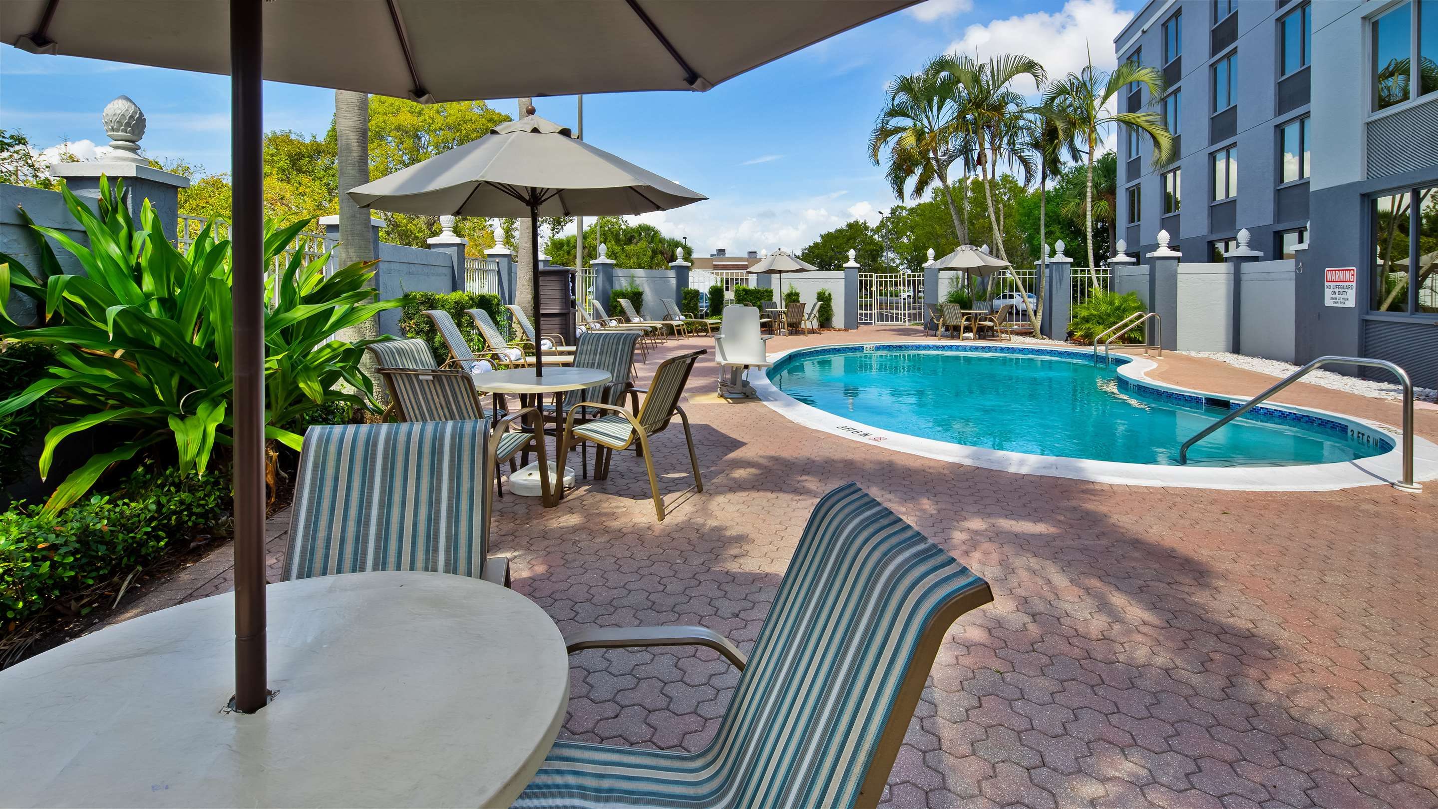 Pool view of Best Western Fort Myers Inn & Suites