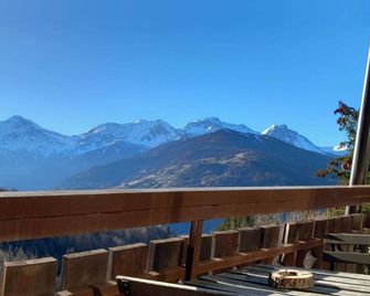 Sauze D'oulx - Italie - Joli Studio Avec une Superbe vue sur les Montagnes - Sauze d'Oulx - Balkong