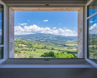 Nice apartment for 6 guests with WIFI, pets allowed and panoramic view - Bagno Vignoni - Balcony