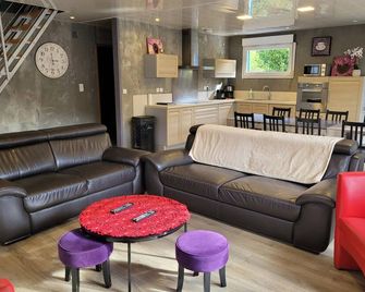 Chalet swimming pool spa sauna ski resort Hohneck-La Bresse-Gerardmer-Lispach - Cornimont - Salon