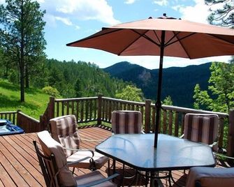 Beautiful Timber Ridge Cabin with Breathtaking Canyon Views - Whitewood - Balcón