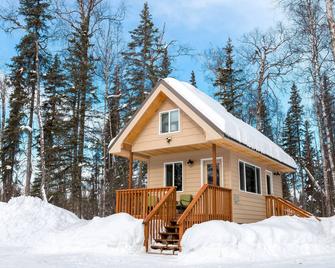 Talkeetna Tiny House Cabin Denali Indoor Sauna/firepit/bike/ski/multi-use trails - Talkeetna - Building