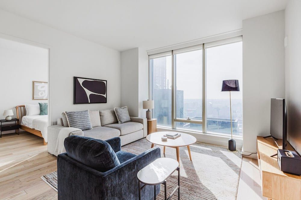 Blueground | Downtown Brooklyn, rooftop, nr Barclays Center - ניו יורק - סלון