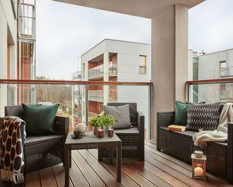 Irs Royal Apartments Apartamenty Irs Nadmorski Dwór - Gdansk - Balcony