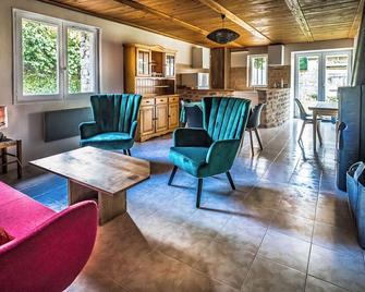 Gîte Jardin - Broussas Beach - Stay In Vassivière - Faux-la-Montagne - Sala de estar