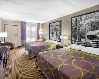 Super 8 by Wyndham Knoxville North/Powell - Powell - Bedroom