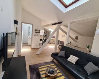Beautiful Studio for Couple in Toulouse - Toulouse - Sala de estar